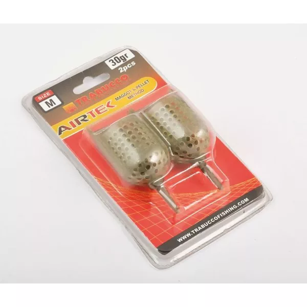 Trabucco Airtek Maggot-Pellet M 20gr Method Košík 2ks
