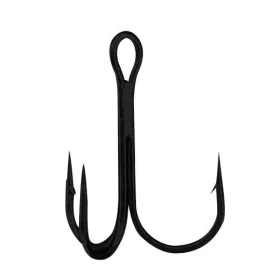   Gamakatsu Preda 13N Treble Hooks Nickel Trojháček s očkem a protihrotem #2