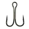 Gamakatsu Preda Double 21 Hooks Black Dvouhrotý háček s očkem a protihrotem #8
