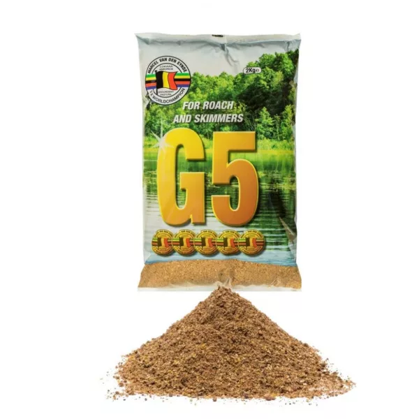 Van Den Eynde VDE G5 Hnědá 2kg Bez rybí moučky