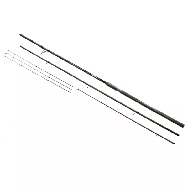 Benzar Method Lake Feeder Střední 3+3 dílný 80gr 3.30m Feederový Prut