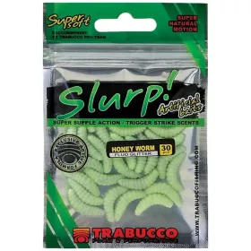   Trabucco Slurp Bait Honey Worm XL Flu Umělá včelí larva 25db