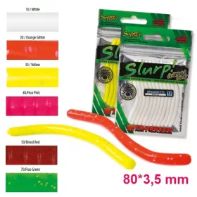   Trabucco Slurp Bait Spaghetti Fluo Yellow Měkká gumová nástraha 12db