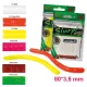 Trabucco Slurp Bait Spaghetti Fluo Pink Měkká gumová nástraha 12db