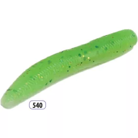 Trabucco Slurp Bait Fat Trout Worm Fluo Zelená 10ks