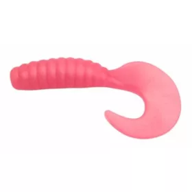   Trabucco Yummy Bait Curly Tail Bubble Gum 4cm Plastová Návnada 8ks