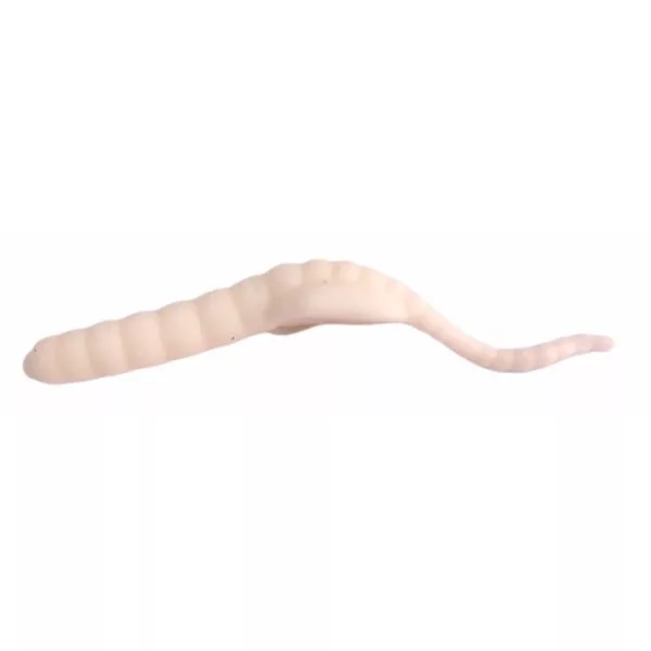Trabucco Yummy Bait Tail Dancer Bílý 5cm Plastová Návnada 8ks