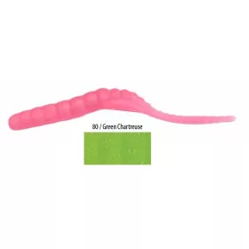   Trabucco Yummy Bait Tail Dancer Chartreuse 5cm Plastová Návnada 8ks