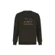 Daiwa D-Vec Crew Neck Zander Dark Olive Mikina M