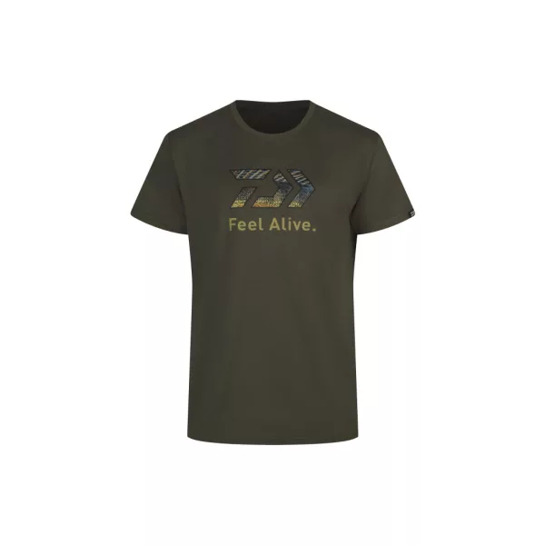 Daiwa D-VEC Zander Olive Tričko 2XL