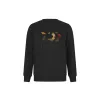 Daiwa D-VEC Crew Neck Camo Charcoal Pulovr L