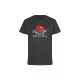 Daiwa Japan Pike Charcoal Tričko 2XL