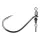 Gamakatsu Preda Swivel Shot Black Hooks #1 Háček s obratlíkem