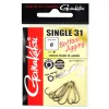 Gamakatsu Single 31 Hooks Black #8 háček