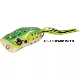 Rapture Popper Frog 6cm 15gr Leop. Weed Gumová žába