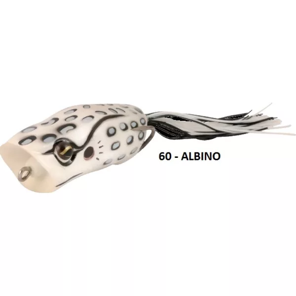 Rapture Popper Frog 6cm 15gr Albino Gumová žába
