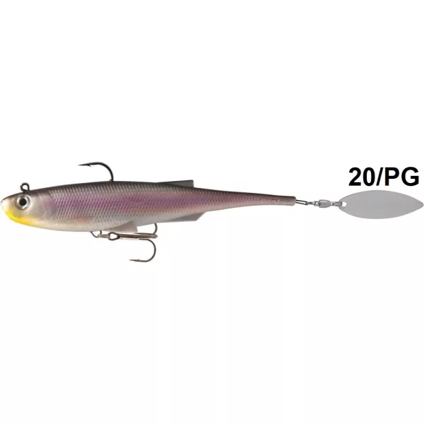 Rapture Mad Spintail Shad 10cm PG Gumová rybička
