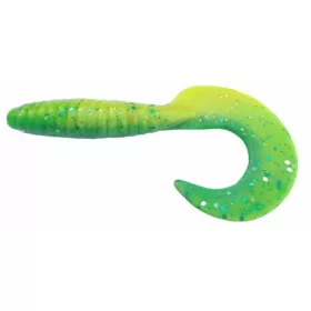   Rapture Fun Tail Grub 6,5cm Zelená Limetka Plastová nástraha 10ks