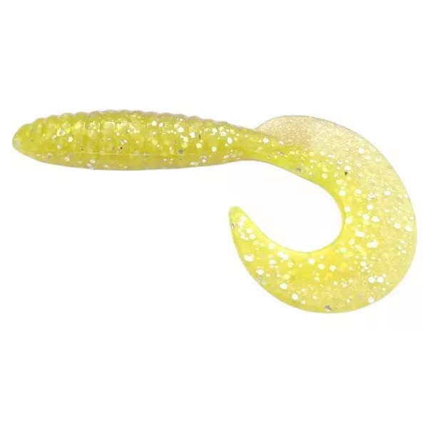 Rapture Fun Tail Grub 6,5cm Chartreuse Ghost Plastová nástraha 10ks