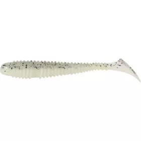   Rapture Ribbed Swing Shad 4cm Glowing Plastová nástraha 14ks