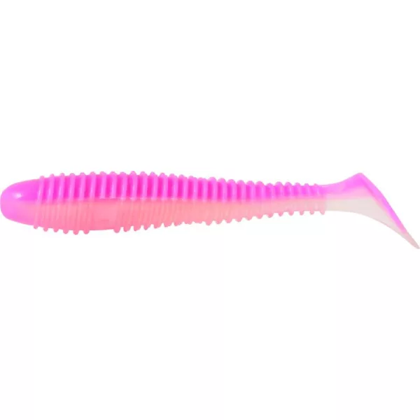 Rapture Ribbed Swing Shad 4cm Pink Shake Plastová nástraha 14ks