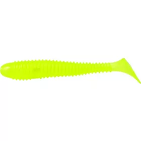   Rapture Ribbed Swing Shad 4cm Neon Yellow Plastová nástraha 14ks