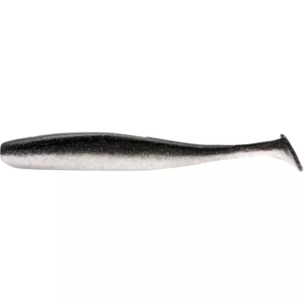 Rapture Xciter Shad 7.5cm Černá Stříbrná Plastová nástraha 8ks