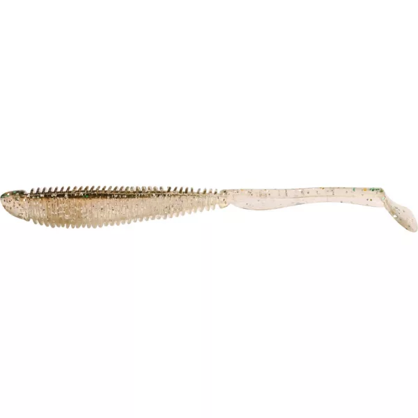 Rapture R.T.W. Soul Shad 7.5cm Kouřově Zelená Plastová Návnada 10ks