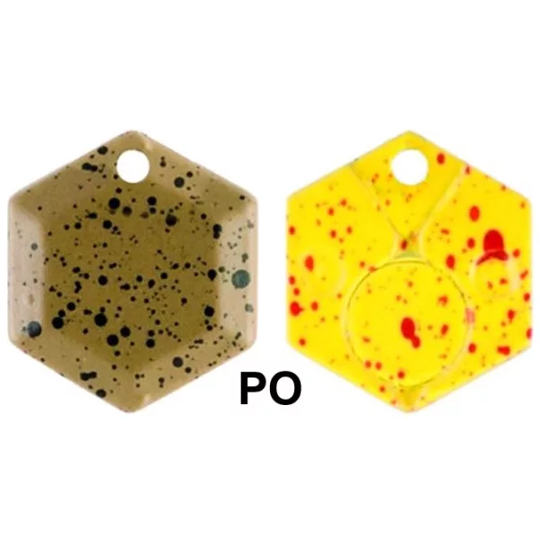 Rapture Area Bottom Hexa 1cm 1,3gr PO Lžíce Třpytka