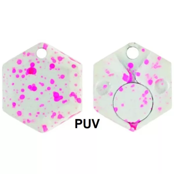 Rapture Area Bottom Hexa 1cm 1,3gr PUV Lžíce Třpytka