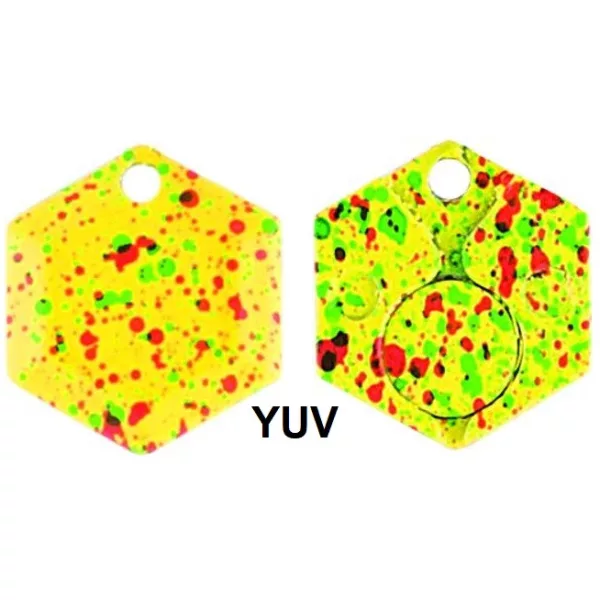 Rapture Area Bottom Hexa 1cm 1,3gr YUV Lžíce Třpytka