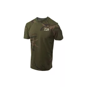 Daiwa Carp Camo Green Camo Tričko XL