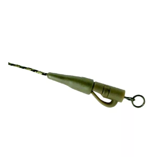 K-Karp DT XTR Clip 90cm Hnědá olověná šňůra s rychlospojkou 2ks