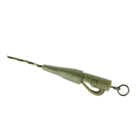   K-Karp DT XTR Clip 90cm Zelená olověná šňůra s rychlospojkou 2ks