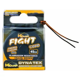   K-Karp Dyna Tex Fight Core 5m 45lb Camou Zelený Návazcový vlasec