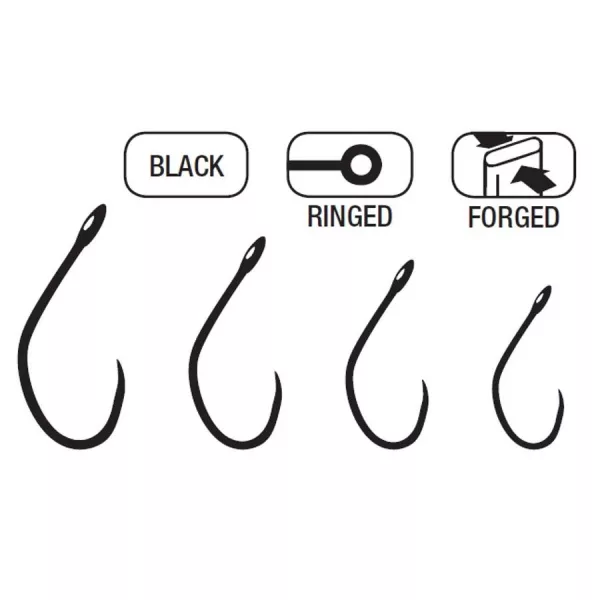 Rapture Trout 10096 08 Háček na dravé ryby 15ks