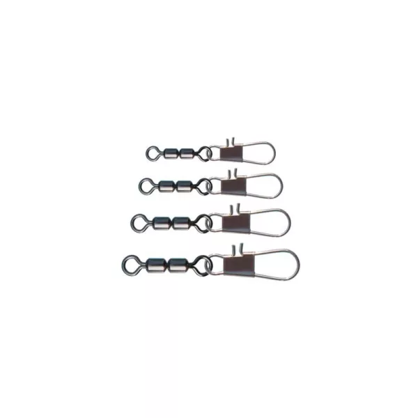 Cralusso Dvojitý obratlík s bezpečnostní karabinou (6ks/bal) 6