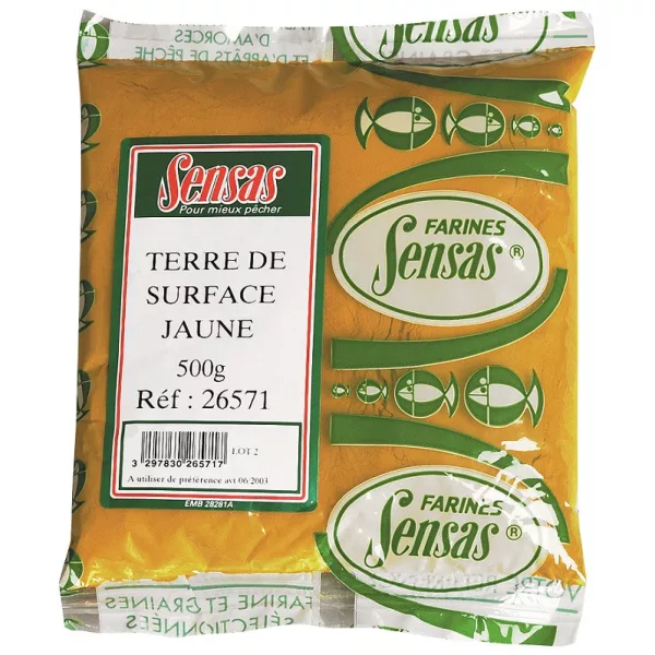 Sensas Terre De Surface Žlutý jíl 0,5kg