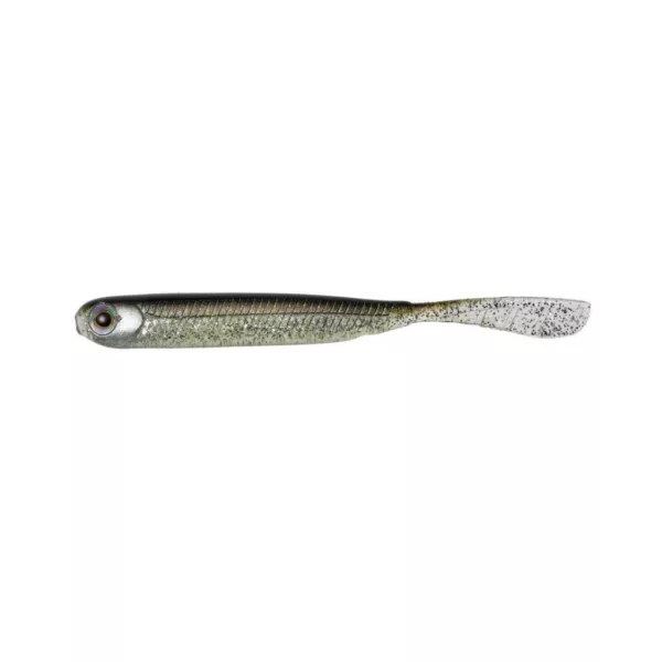 Tiemco PDL Super Livingfish 10cm 01 Crystal Smelt Gumová nástraha 6ks