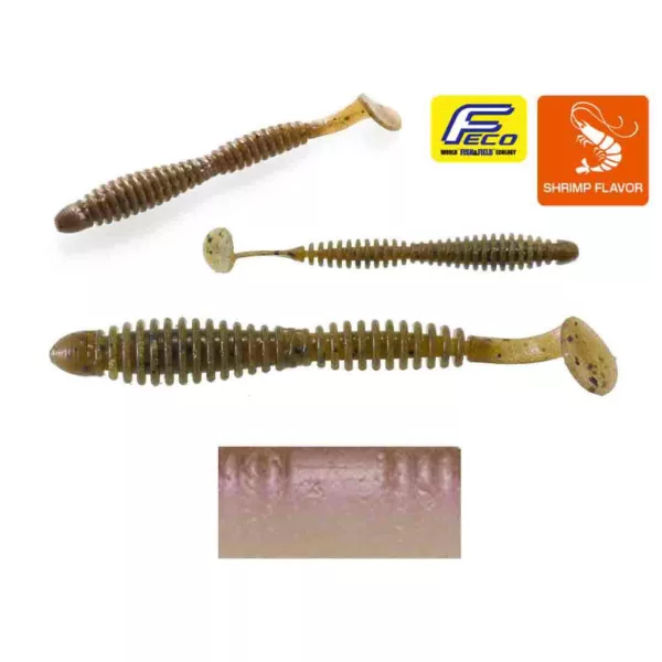 Tiemco Locoism Flexy Shad 8,9cm #226 P Smelt Plastová Nástraha 7ks