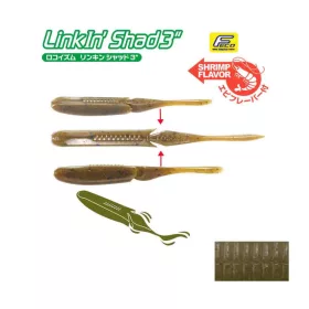 Tiemco Linkin Shad 10cm 005NS Plastová nástraha 9ks