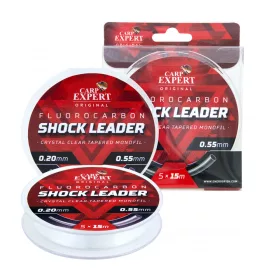 Carp Expert Šokový návazec z fluorocarbonu 0.20Mm-0.55Mm