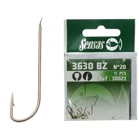   Sensas Feeling 3630 Bronzový 16 Lopatkový, Háček na cejny s protihrotem 15ks