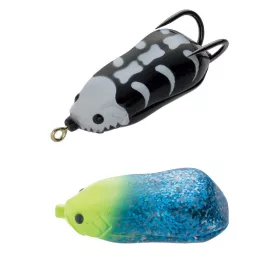   Tiemco Vajra Frog HSP-55 Hooking Special 5,5cm 16,5gr 18 Yellow Head/Blue Glitter Imitace žáby