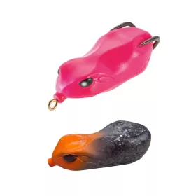   Tiemco Vajra Frog FRG-60 6cm 19 Orange Head/Smoke Glitter Imitace Žáby