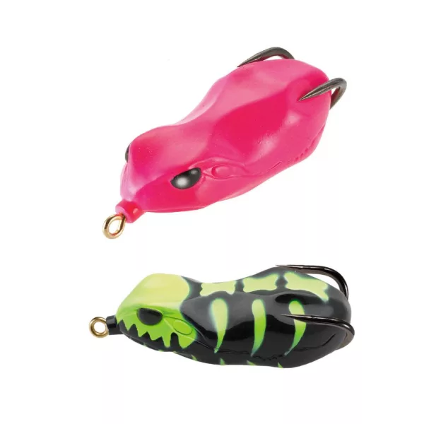 Tiemco Vajra Frog FRG-60 6cm 27 Yellow Skull Imitace žáby