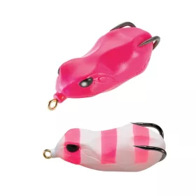 Tiemco Vajra Frog FRG-60 6cm 30 Striped Pink Imitace žáby