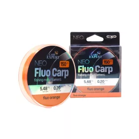   Carp Expert Neo Fluo Carp Fluo Oranžová 0,25mm Monofilní kmenová šňůra 150m