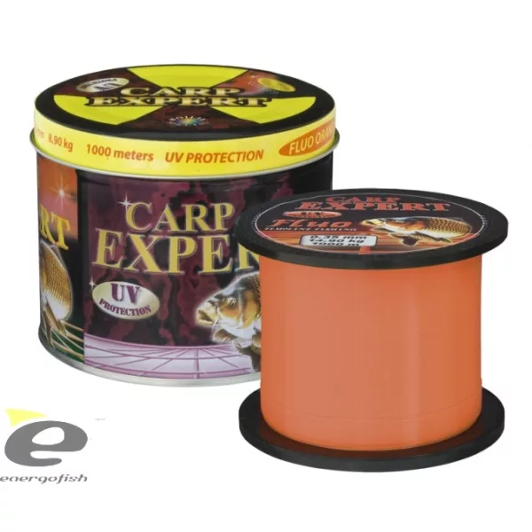 Vlasec Carp Expert Uv Fluo Oranžový 0,25Mm 1000M Kovová