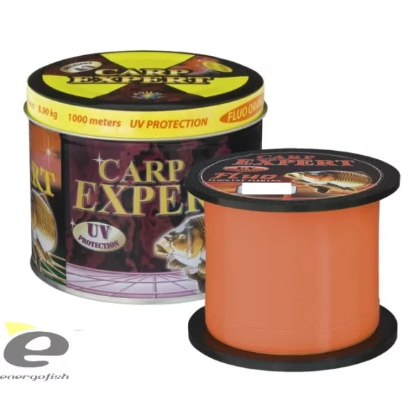 Vlasec Carp Expert Uv Fluo Oranžový 0,40Mm 1000M Kovová